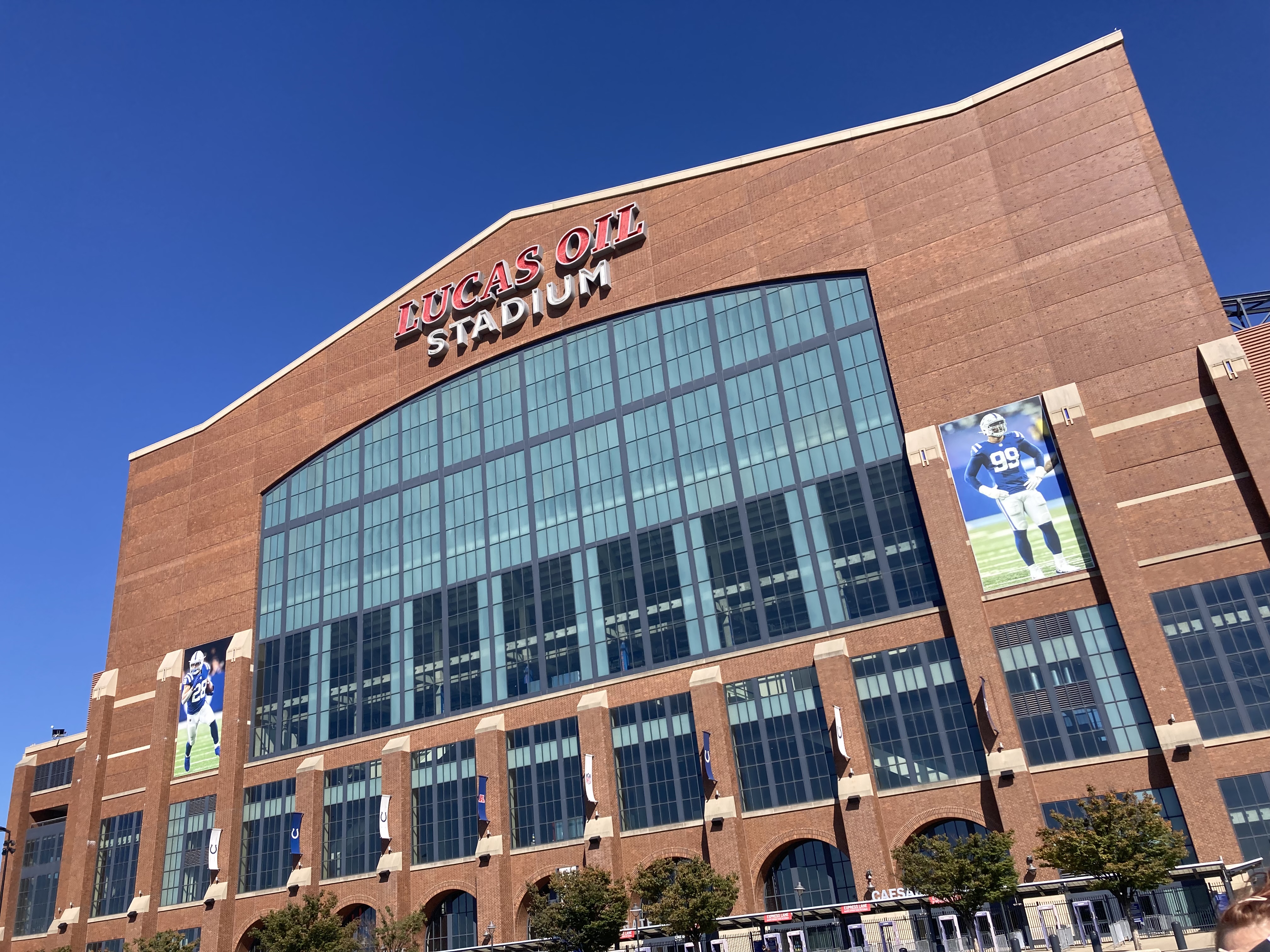 Lucas Oil Stadium in Indianapolis